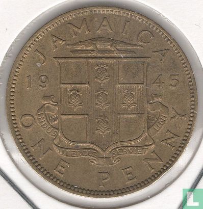 Jamaica 1 penny 1945 - Image 1