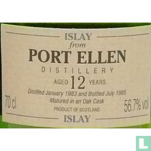 Port Ellen 12 y.o. 56.7% - Afbeelding 3