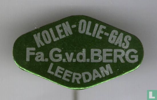 Kolen-olie-gas Fa. G. v.d. Berg Leerdam