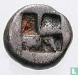 Anciens Celtes AR 1/2 obole ca 470-460 BC - Image 2