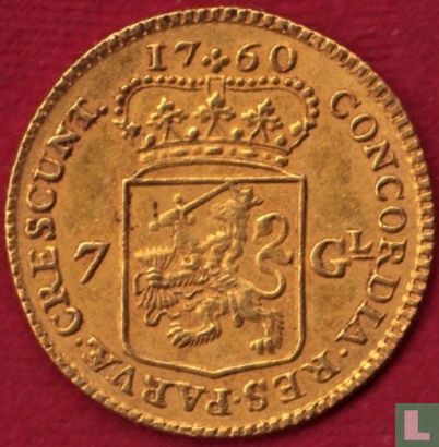 Holland 7 gulden 1760 - Afbeelding 1
