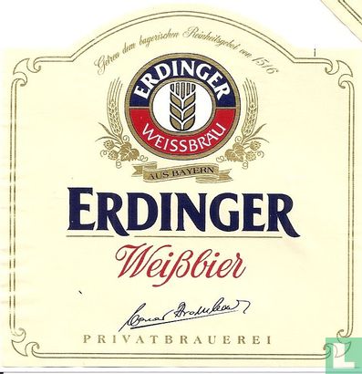 Erdinger Weissbier (50cl) - Afbeelding 1