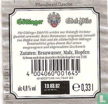 Göttinger Edel Pils - Image 2
