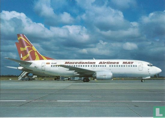 Boeing B737-300  macedonian airlines