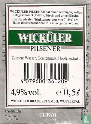 Wicküler Pilsener - Bild 2