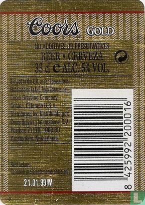 Coors Gold - Afbeelding 2