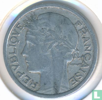 Frankrijk 1 franc 1945 (C) - Afbeelding 2