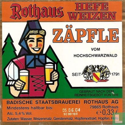 Rothaus Zäpfle - Afbeelding 1