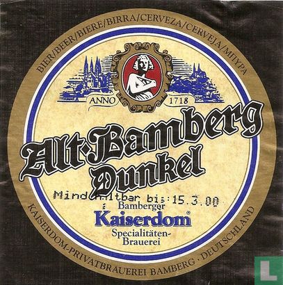 Alt Bamberg Dunkel - Bild 1