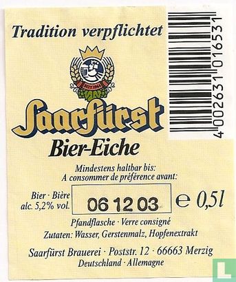 Saarfürst Bier-Eiche 96 - Image 2