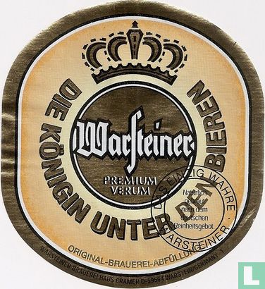 Warsteiner Premium Verum - Afbeelding 1