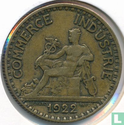 Frankrijk 2 francs 1922 - Afbeelding 1
