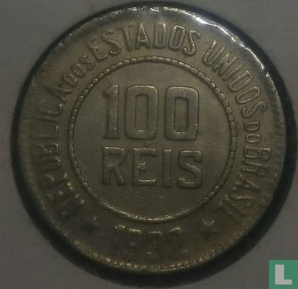 Brésil 100 réis 1932 - Image 1