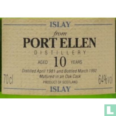 Port Ellen 10 y.o. 64% - Afbeelding 3