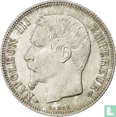 Frankrijk 1 franc 1859 (A) - Afbeelding 2