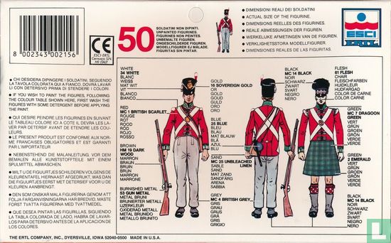 British Infantry Waterloo 1815 - Afbeelding 2