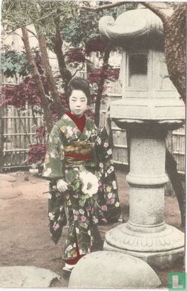 geisha woman japan - Afbeelding 1