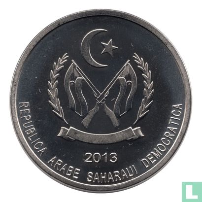 Sahrawi Arab Democratic Republic 25 pesetas 2013 - Afbeelding 1
