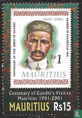 Gandhi Besuch in Mauritius