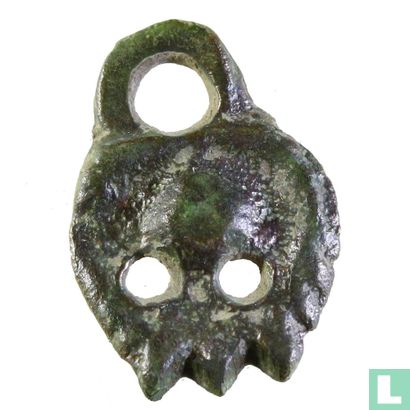 Sicily  Medieval lion-head token 1166 - 1189