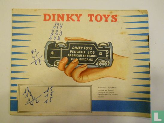 Dinky Toys et Dinky Supertoys  - Afbeelding 2
