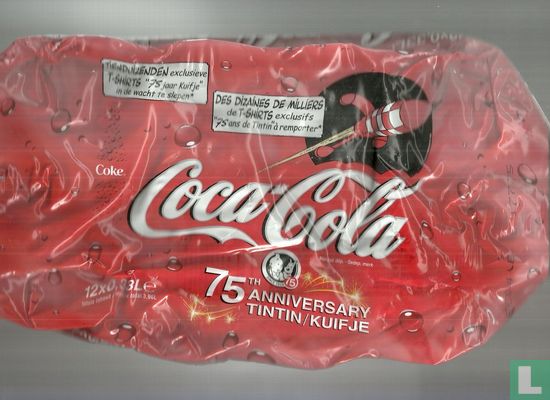 Kuifje: Coca-Ccola verpakking