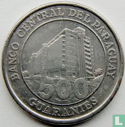 Paraguay 500 guaranies 2007 - Image 2