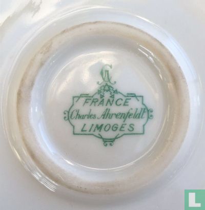 Porceleinen babypapbord met dubbele bodem - Frankrijk - Afbeelding 2