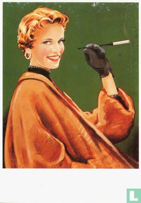 Ontwerp voor sigaretten affiche, 1947 - Bild 1