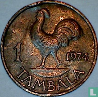 Malawi 1 tambala 1974 - Afbeelding 1
