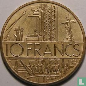 Frankreich 10 Franc 1982 - Bild 2