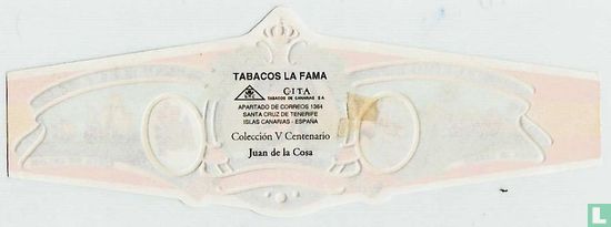 Juan de la Cosa V Centenario - Tabacos 1492 Vega de Tabaco - La Fama 1992 Flota de Colon - Bild 2