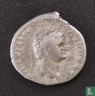 Römischen Reiches, AR Denar, 69-79, Domitian Caesar unter Vespasian, Rom, 76 AD - Bild 1