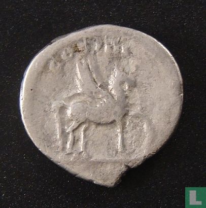 Romeinse Rijk, AR Denarius, 69-79 AD, Domitianus als Caesar onder Vespasianus, Rome, 76 AD - Afbeelding 2