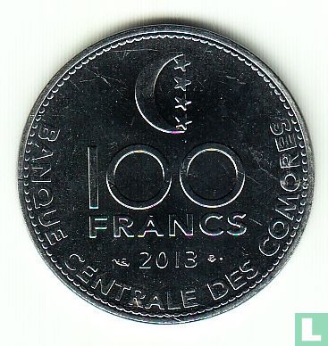 Comores 100 francs 2013 - Image 1