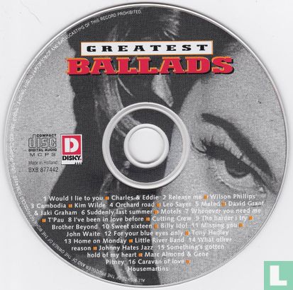 Greatest Ballads - Image 3