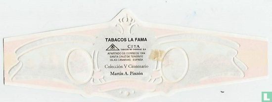 Martín A. Pinzón V Centenario - Tabacos 1492 Vega de Tabacos - La Fama 1992 Flota de Colon - Bild 2