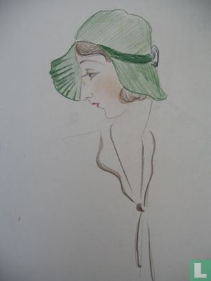 Vrouw met hoed