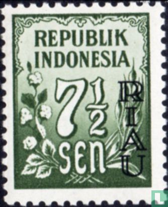 Briefmarken von Indonesien mit RIAU