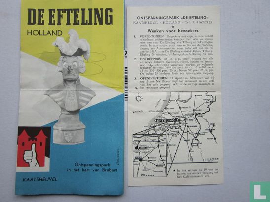 Efteling leaflet rond de jaren 50 - Image 3
