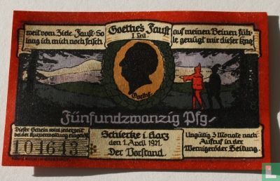 Schierke 25 Pfennig 1921 (1) - Afbeelding 2