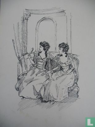 Deux femmes dans le salon