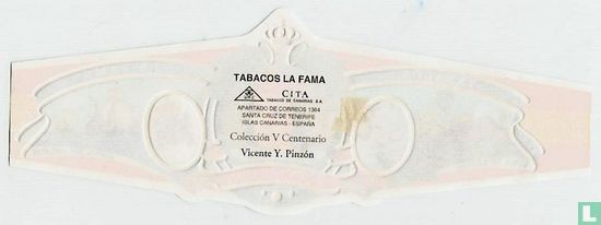 Vicente Y. Pinzón V Centenario - Tabacos 1492 Vega de Tabaco - La Fama 1992 Flota de Colon - Afbeelding 2