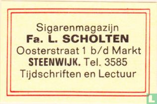 Sigarenmagazijn Fa. L. Scholten
