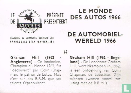 Graham Hill (1962 - Engeland) - Image 2