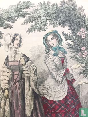 Deux femmes au jardin - Juillet 1849 - Image 3