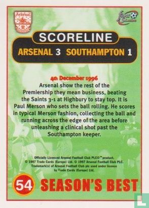 Arsenal 3 - Southampton 1 - Afbeelding 2
