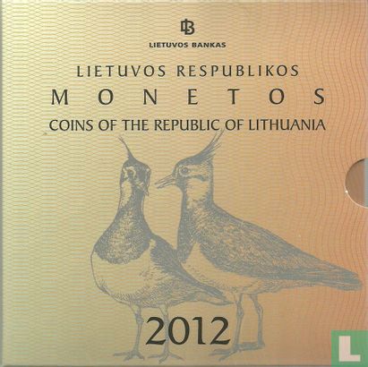 Litouwen jaarset 2012 "Lietuvos Bankas" - Afbeelding 1