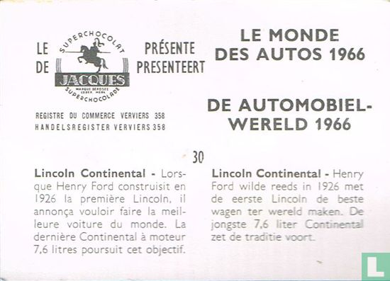 Lincoln Continental - Image 2