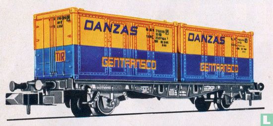 Containerwagen DB "Danzas"